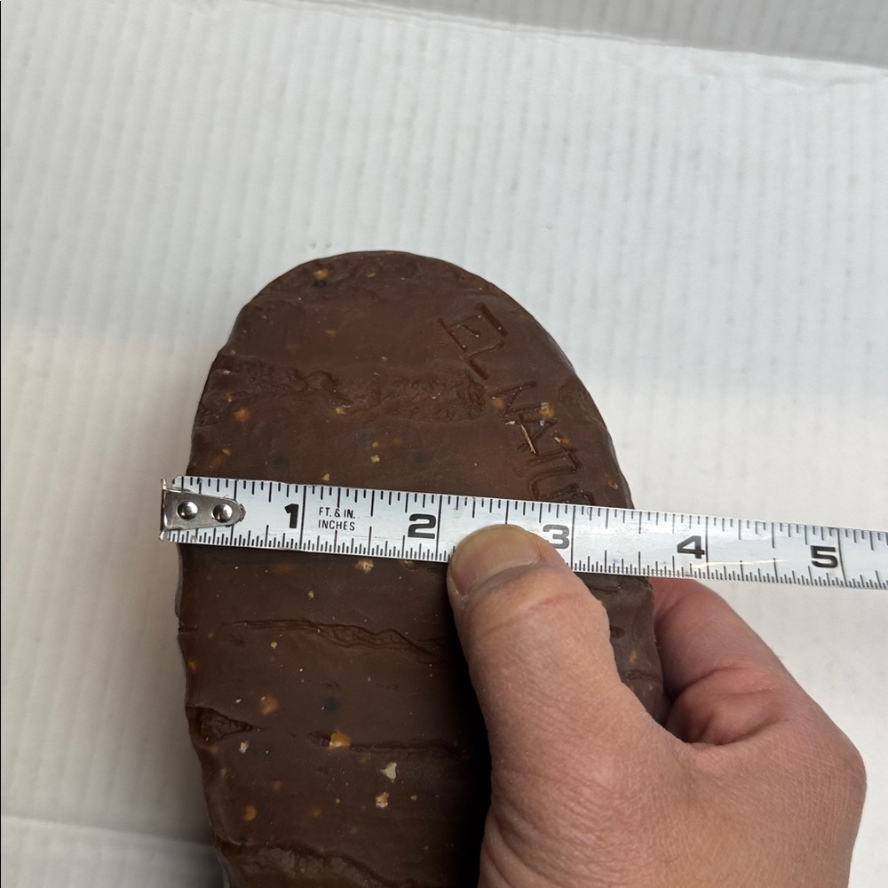 El Naturalista Black Leather Mary Jane Flats EU 38 White Stitch Comfort Shoes - Picture 10 of 10